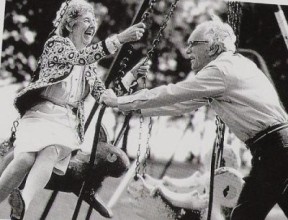 swings are awesome no matter how old you are